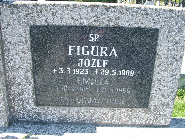 Emilia FIGURA 1915 Goleszów - Grobonet - Wyszukiwarka osób pochowanych