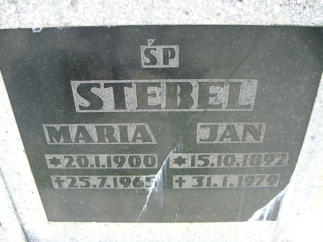 Jan STEBEL 1892 Goleszów - Grobonet - Wyszukiwarka osób pochowanych