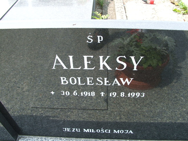 Edward Aleksy 1951 Goleszów - Grobonet - Wyszukiwarka osób pochowanych