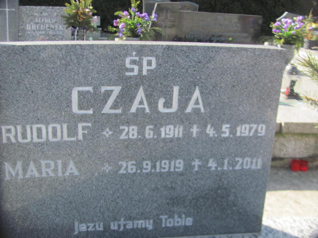 Rudolf CZAJA 1911 Goleszów - Grobonet - Wyszukiwarka osób pochowanych