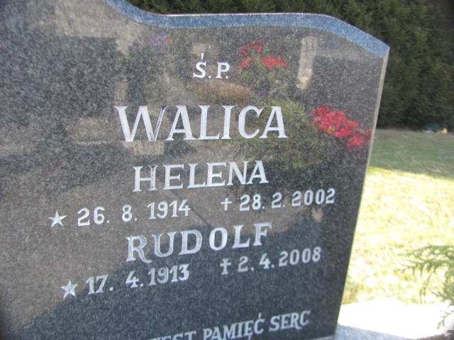 Rudolf Walica 1913 Goleszów - Grobonet - Wyszukiwarka osób pochowanych