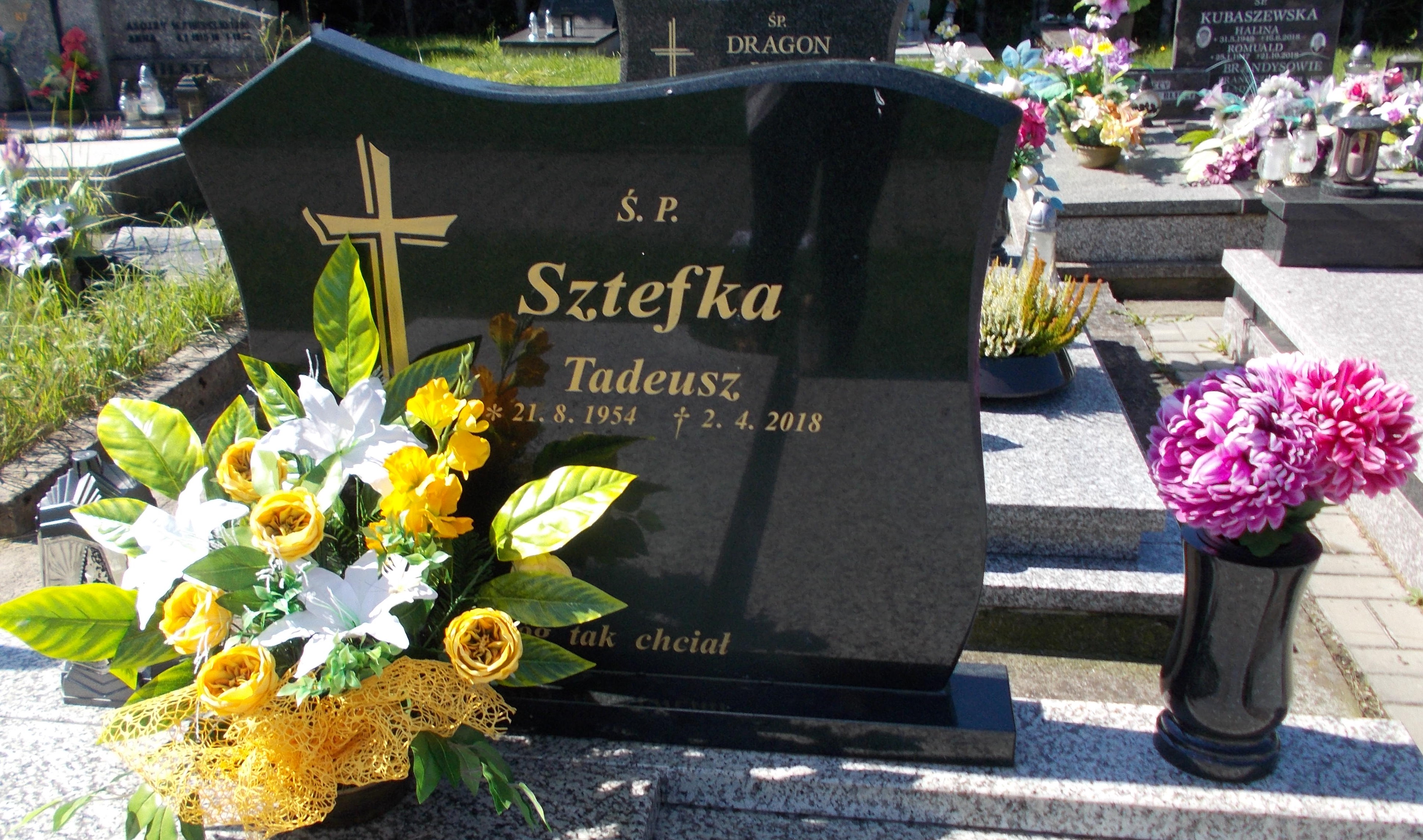 Tadeusz Sztefka 1954 Goleszów - Grobonet - Wyszukiwarka osób pochowanych