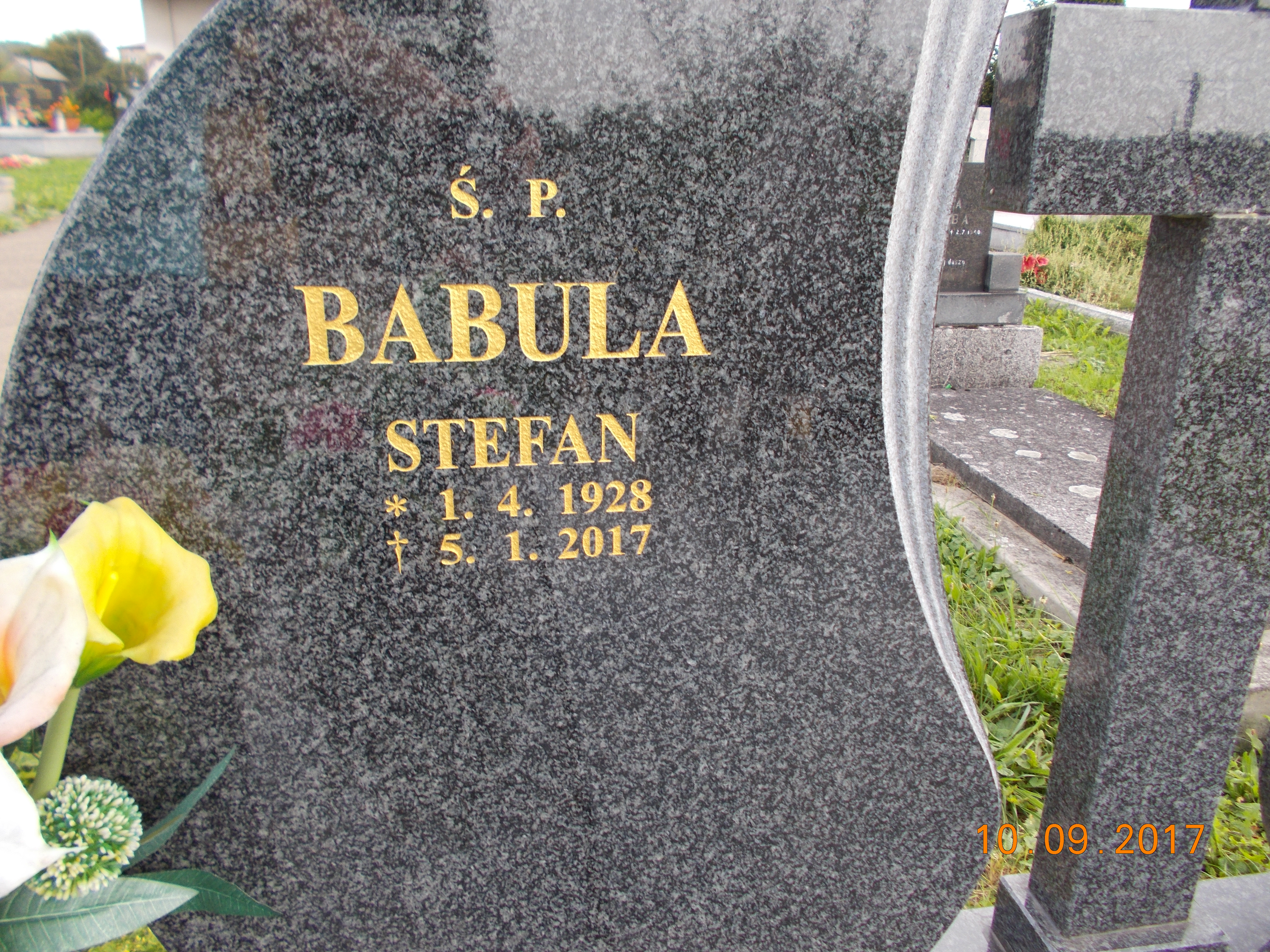 Stefan Babula 1928 Goleszów - Grobonet - Wyszukiwarka osób pochowanych