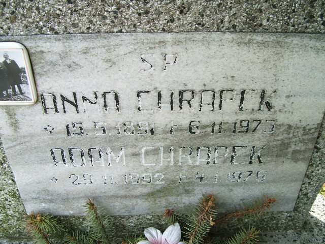 Adam CHRAPEK 1892 Goleszów - Grobonet - Wyszukiwarka osób pochowanych