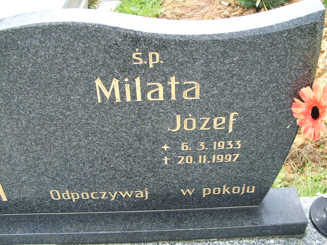 Irena Milata  1934 Goleszów - Grobonet - Wyszukiwarka osób pochowanych