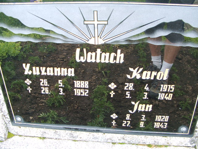 Karol WAŁACH 1915 Goleszów - Grobonet - Wyszukiwarka osób pochowanych