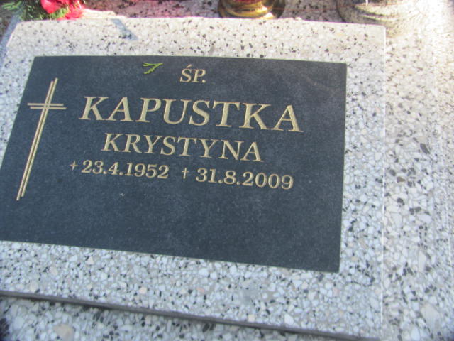 Anna KAPUSTKA 1940 Goleszów - Grobonet - Wyszukiwarka osób pochowanych