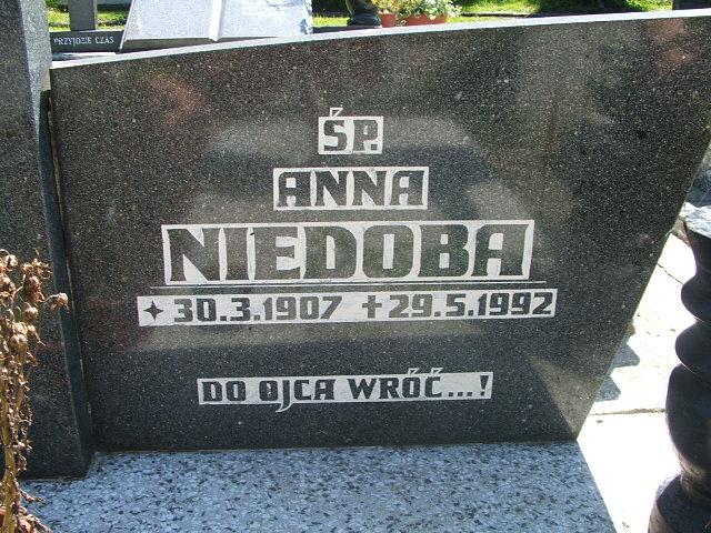 Adolf Niedoba  1940 Goleszów - Grobonet - Wyszukiwarka osób pochowanych